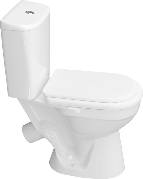 Изображение товара Унитаз напольный Керамин Рива Инкоер (с полипропиленовым сиденьем)