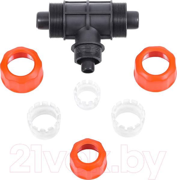 Изображение товара Соединитель для шланга Цикл Жук 3/4-3/4-1/2 (тройник)