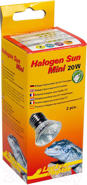 Изображение товара Набор ламп для террариума Lucky Reptile Halogen Sun Mini / HSM-20