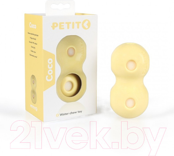 Изображение товара Игрушка для собак Petit Water Chew Toy Coco / 309/449431 (желтый)