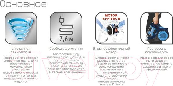 Изображение товара Пылесос Tefal TW2971EA