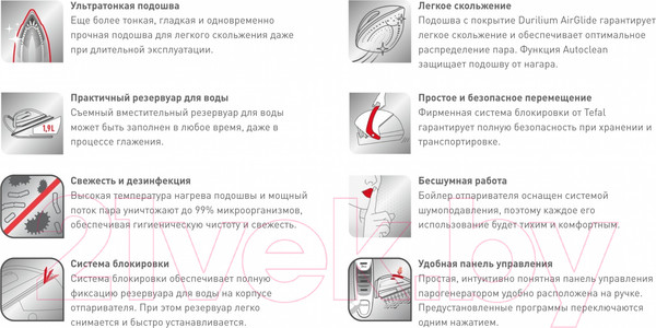 Изображение товара Утюг с парогенератором Tefal GV9620E0