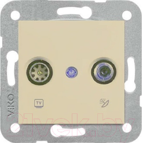 Изображение товара Розетка Viko Karre / 90967285 (кремовый)