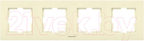 Изображение товара Рамка для выключателей и розеток Panasonic Karre Plus WKTF08042BG-BY