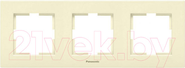 Изображение товара Рамка для выключателей и розеток Panasonic Karre Plus WKTF08032BG-BY
