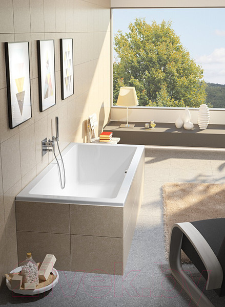 Изображение товара Ванна акриловая Riho Lusso 180x80 / BA98005 (с ножками)