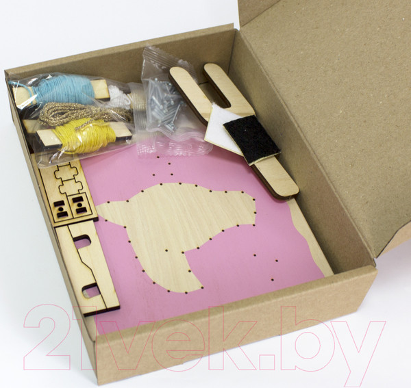 Изображение товара Набор для творчества «изонить» Woody Цвик-арт. Единорог Конфетка / 02475