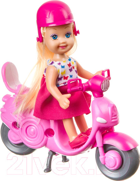 Изображение товара Кукла с аксессуарами Bondibon OLY с мотороллером / ВВ3989