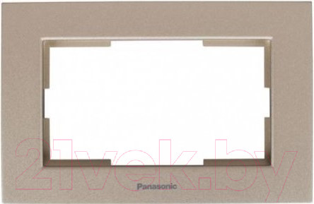 Изображение товара Рамка для выключателей и розеток Panasonic Karre Plus WKTF08092BR-BY