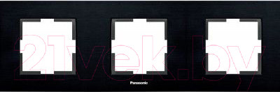 Изображение товара Рамка для выключателей и розеток Panasonic Karre Plus WKTF08032DG-BY