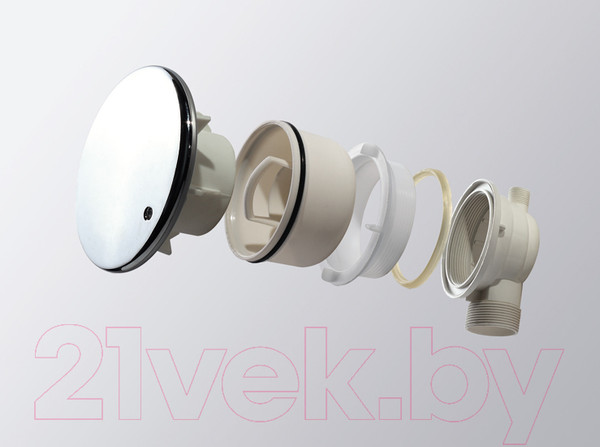 Изображение товара Душевой поддон Cezares TRAY-A-AH-100/80-15-W