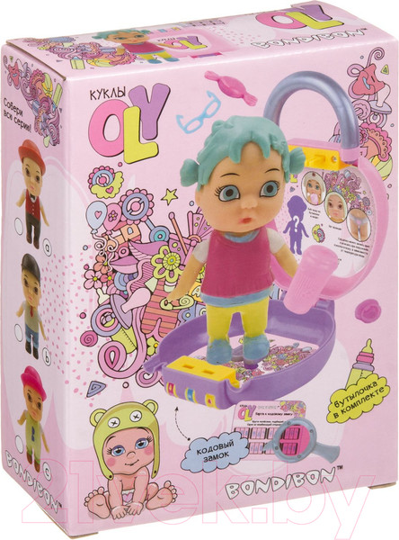 Изображение товара Кукла с аксессуарами Bondibon OLY в парике / ВВ3861