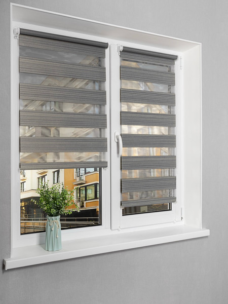 Изображение товара Рулонная штора Lm Decor Марсель ДН LB 25-05 140x170 (темно-серый)