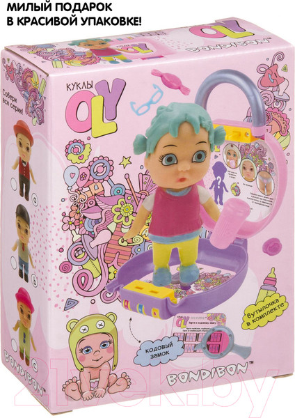 Изображение товара Кукла с аксессуарами Bondibon OLY в парике / ВВ3862