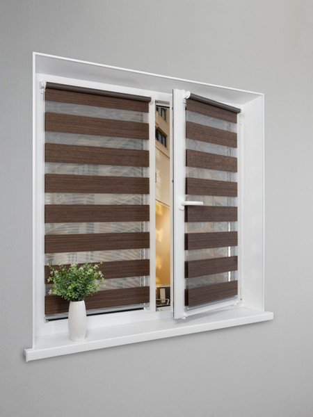 Изображение товара Рулонная штора Lm Decor Марсель ДН LB 25-06 64x215 (коричневый)