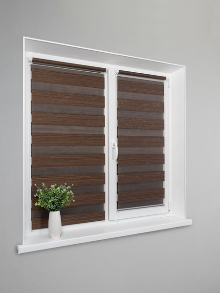 Изображение товара Рулонная штора Lm Decor Марсель ДН LB 25-06 64x215 (коричневый)