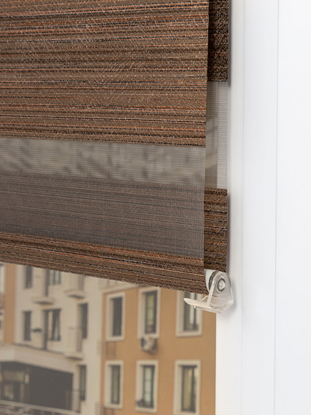 Изображение товара Рулонная штора Lm Decor Марсель ДН LB 25-06 72x160 (коричневый)