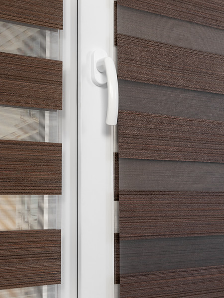 Изображение товара Рулонная штора Lm Decor Марсель ДН LB 25-06 110x160 (коричневый)