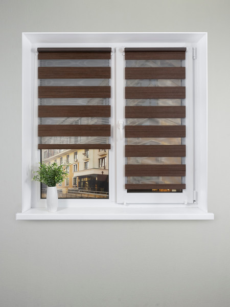 Изображение товара Рулонная штора Lm Decor Марсель ДН LB 25-06 180x185 (коричневый)