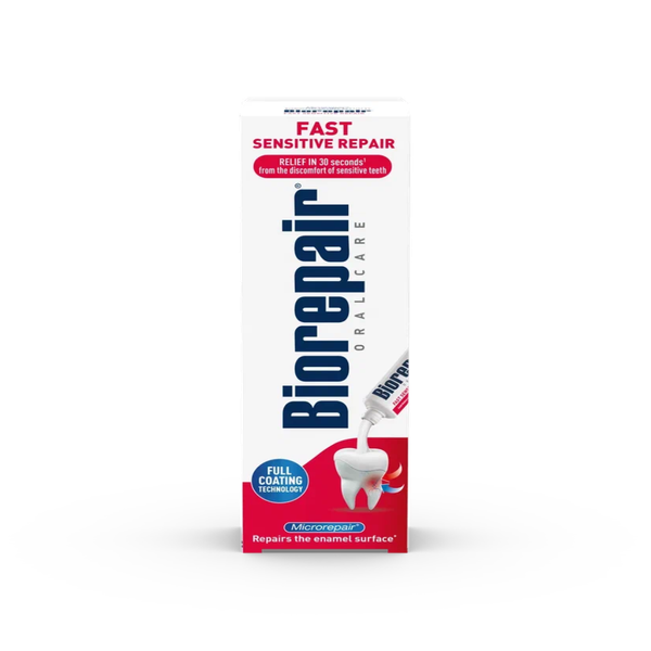 Зубная паста Biorepair Fast Sensitive Repair для чувствительных зубов (75мл) — фото 3