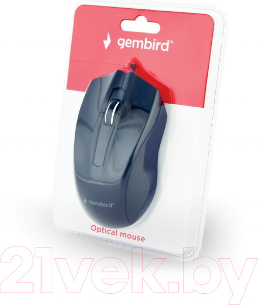 Изображение товара Мышь Gembird MUS-3B-01 (черный)
