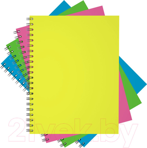 Изображение товара Тетрадь Erich Krause Neon / 45178 (120л, клетка)