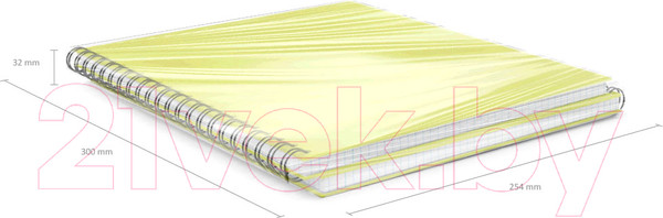 Изображение товара Тетрадь Erich Krause Neon / 45178 (120л, клетка)