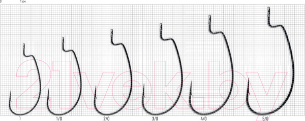 Изображение товара Крючок рыболовный Lucky John Predator 001/0 / LJH350-K010 (8шт)