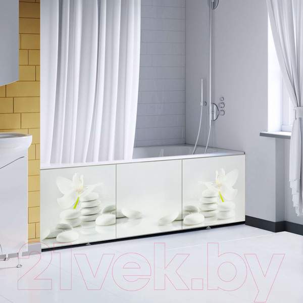 Изображение товара Экран для ванны Comfort Alumin Group Гармония 3D 150x50