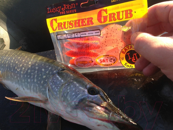 Изображение товара Мягкая приманка Lucky John Pro Series Crusher Grub / 140158-PA01 (4шт)