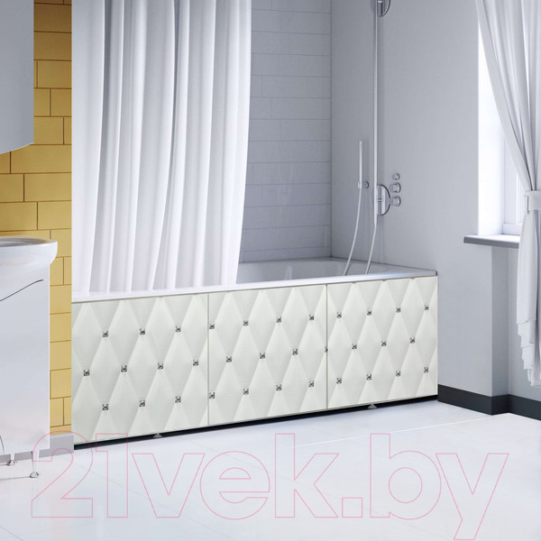 Изображение товара Экран для ванны Comfort Alumin Group Эксклюзивная роскошь 3D 170x50