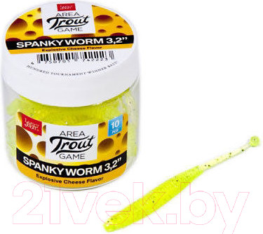 Изображение товара Мягкая приманка Lucky John Pro Series Spanky Worm / 140161-071 (10шт)