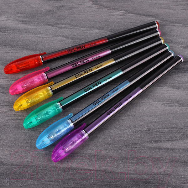 Изображение товара Набор гелевых ручек Darvish DV-12140-6 (6шт)