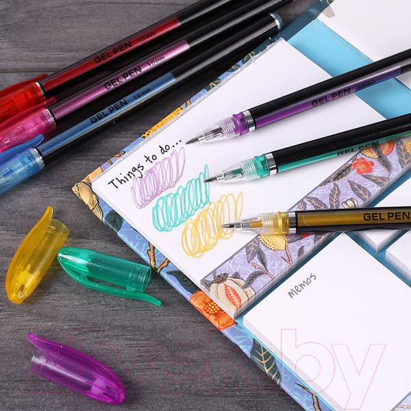 Изображение товара Набор гелевых ручек Darvish DV-12140-6 (6шт)