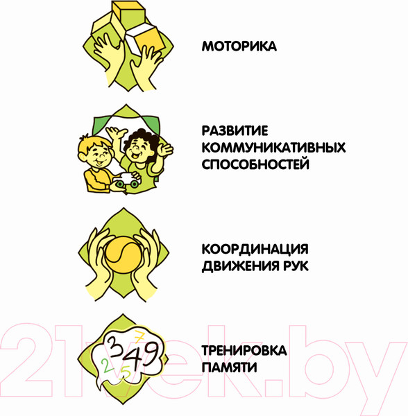 Изображение товара Игровой набор Bondibon Догоняйка рептилия / ВВ4290