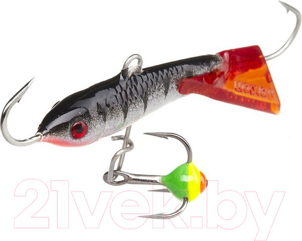 Изображение товара Балансир Lucky John Classic 4 / 81401-12HRT (с тройником)