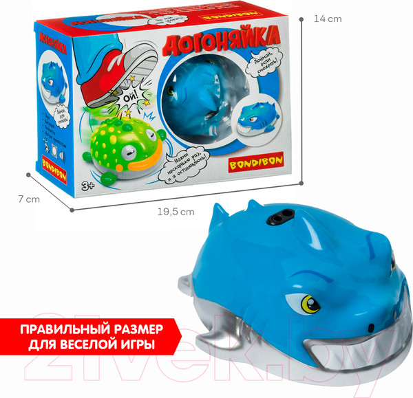 Изображение товара Игровой набор Bondibon Догоняйка акула / ВВ4292