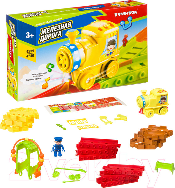 Изображение товара Железная дорога игрушечная Bondibon Железная дорога / ВВ4240