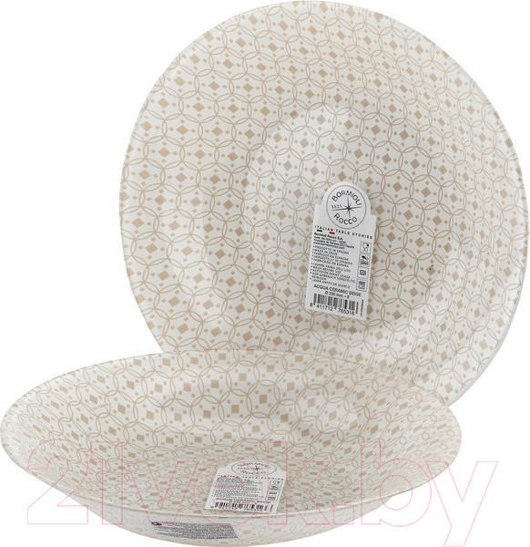 Изображение товара Тарелка столовая глубокая Bormioli Rocco Керамик 430132-932 (бежевый)