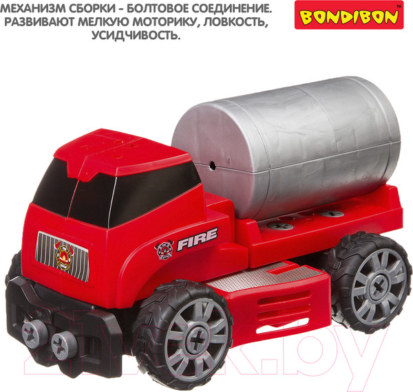 Изображение товара Конструктор Bondibon МЧС / ВВ3388 (красный)