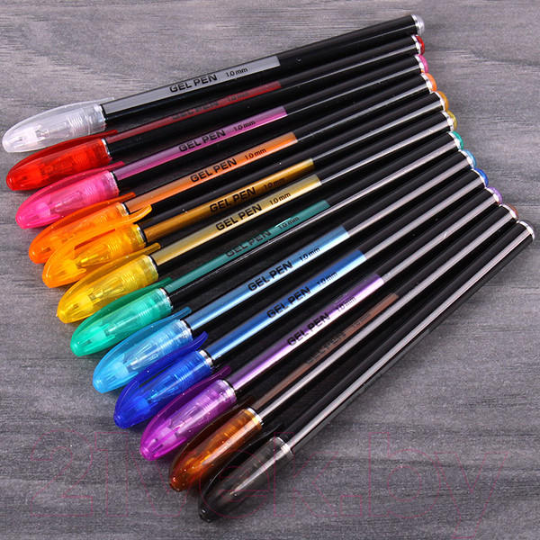 Изображение товара Набор гелевых ручек Darvish DV-12140-12 (12шт)