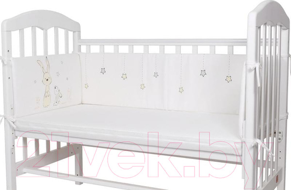 Изображение товара Бортик в кроватку Топотушки Друзья / 142/2 (серый)