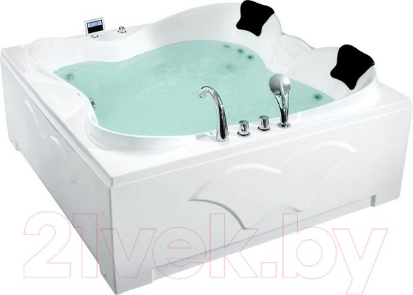 Изображение товара Ванна акриловая Gemy G9089 K R 187x187 (с гидромассажем)