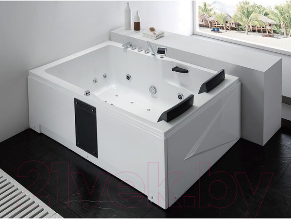 Изображение товара Ванна акриловая Gemy G9061 K L 181x121 (с гидромассажем)