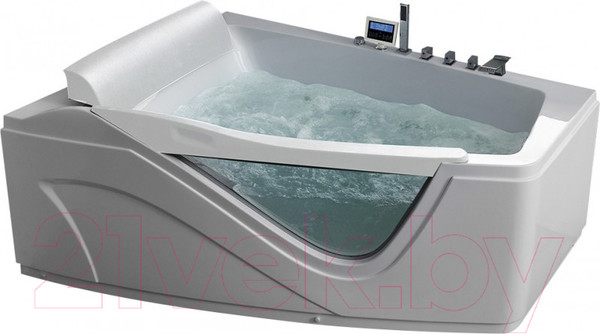 Изображение товара Ванна акриловая Gemy G9056 K L 170x130 (с гидромассажем)