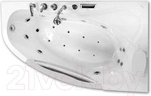 Изображение товара Ванна акриловая Gemy G9046 II K R 171x99 (с гидромассажем)