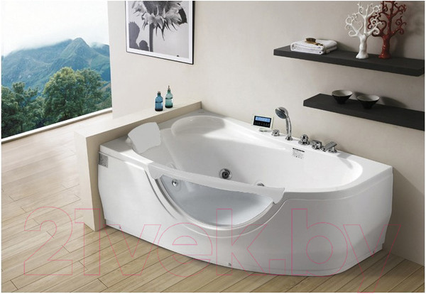 Изображение товара Ванна акриловая Gemy G9046 II K L 171x99 (с гидромассажем)