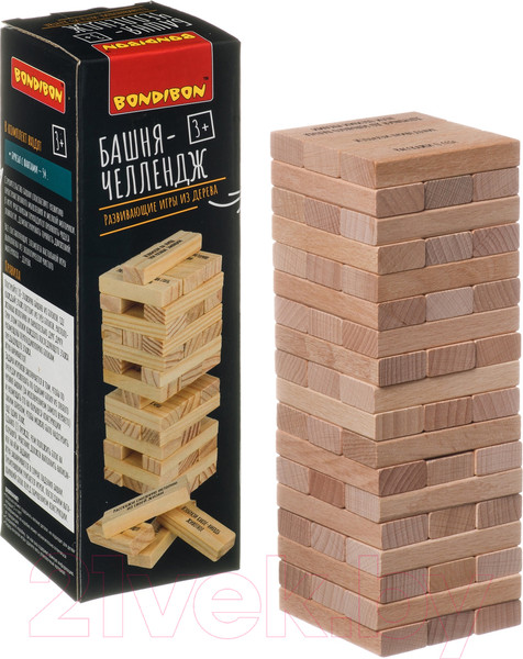 Изображение товара Настольная игра Bondibon Башня-челлендж / ВВ4178