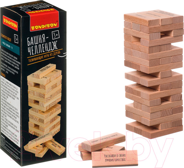 Изображение товара Настольная игра Bondibon Башня-челлендж / ВВ4178