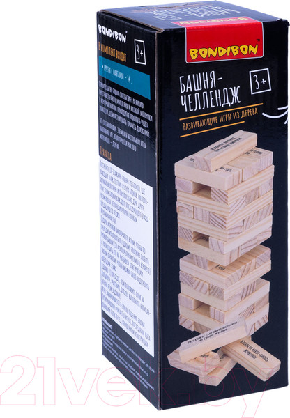 Изображение товара Настольная игра Bondibon Башня-челлендж / ВВ4178